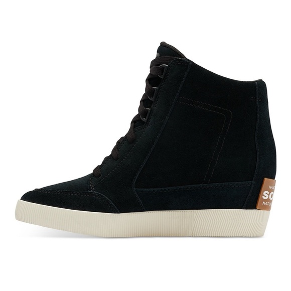 COPY - SOREL OUT N ABOUT II Lace up Sneaker SHOE BOOT BLACK 8 - Picture 6 of 7